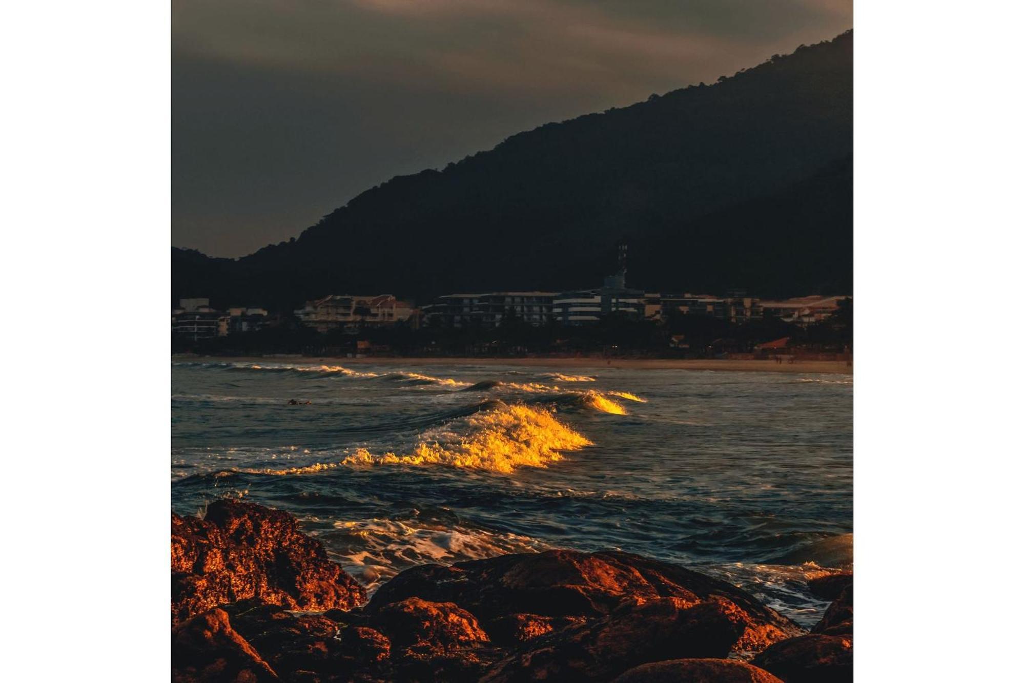 Apartamento Praia Grande Ubatuba 2 vagas garagem Internet WiFi Bagian luar foto