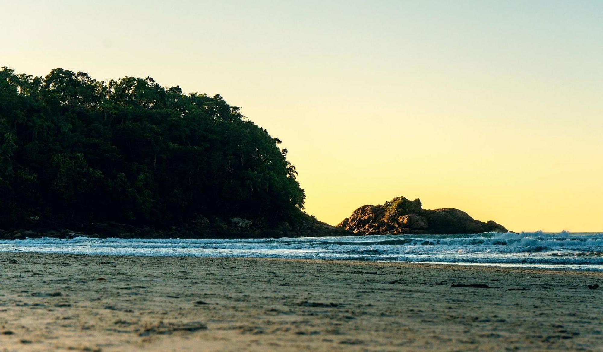 Apartamento Praia Grande Ubatuba 2 vagas garagem Internet WiFi Bagian luar foto
